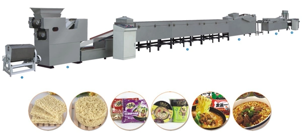 Fried Instant Noodle Making Machine and Air Dried Noodle Line