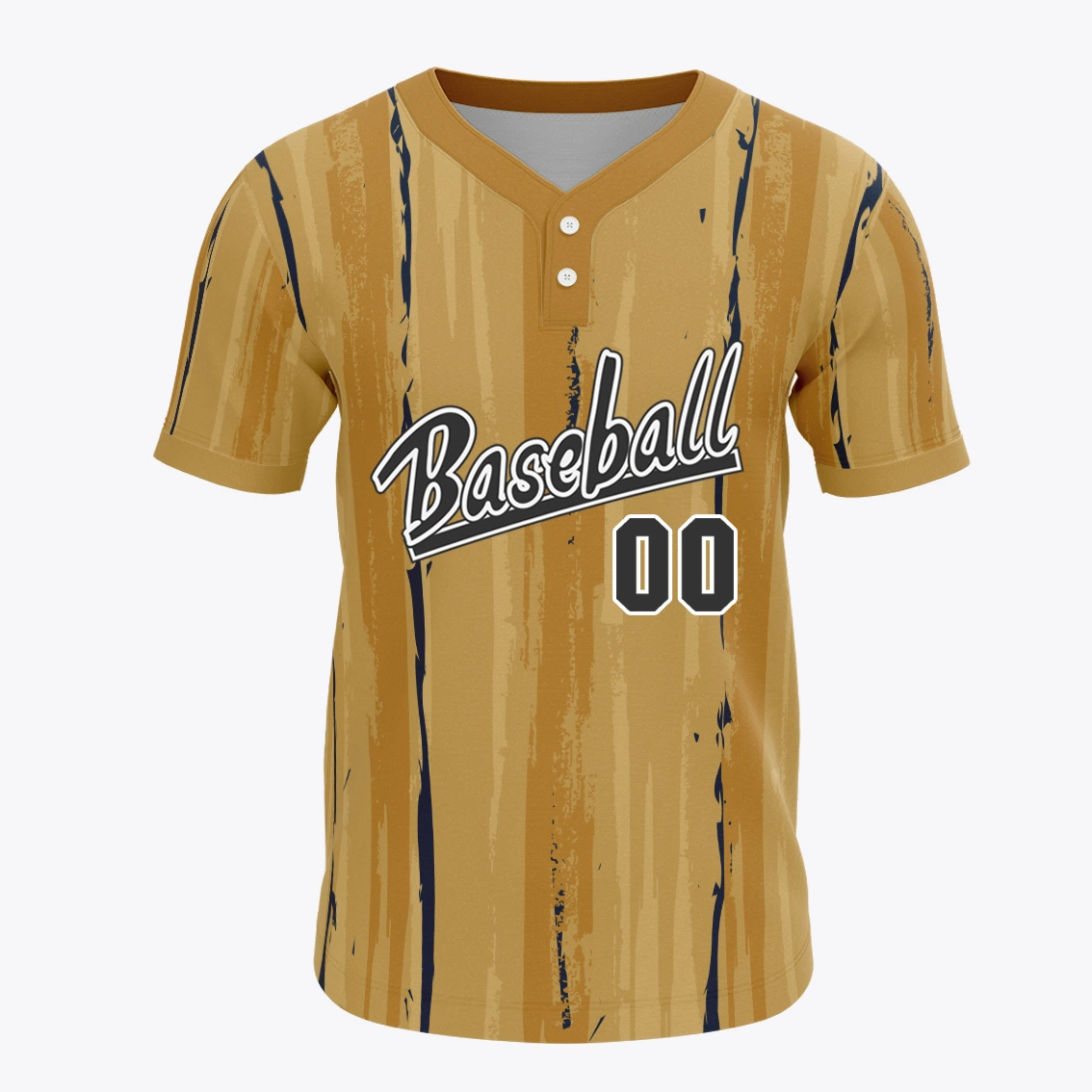 2023 World League Wholesale/Supplier Camiseta de béisbol de dos botones Para hombres