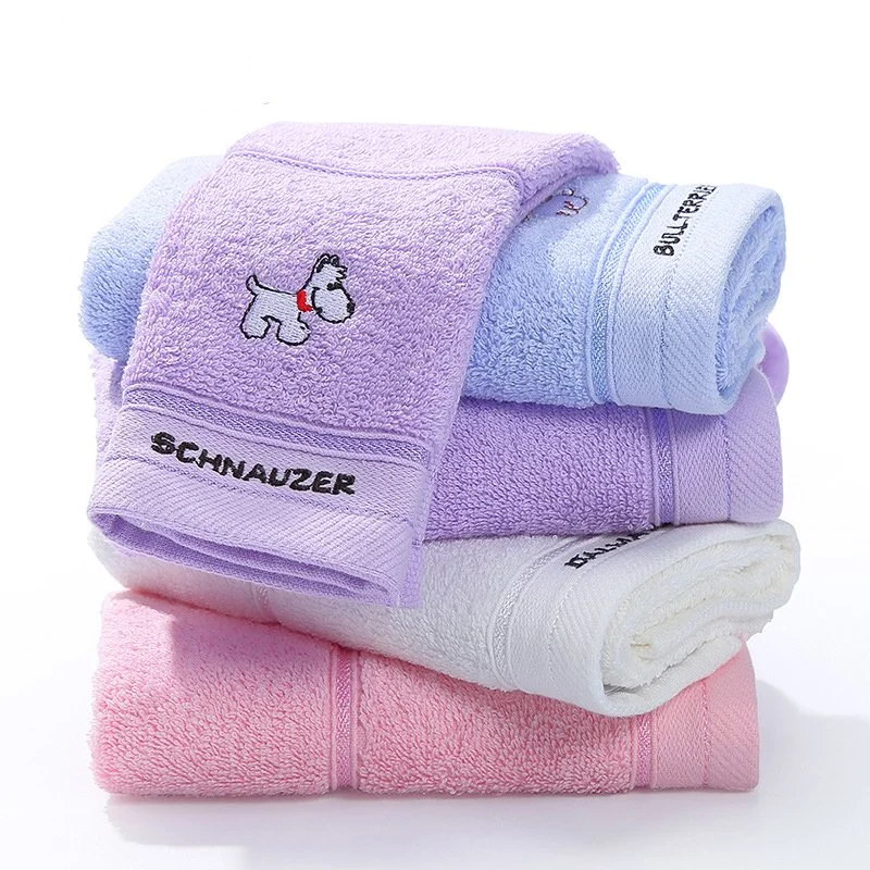 Manufacture Top Sellers Skin-Friendly Cotton Hand Towel Face Cloths Washcloth on Amazon