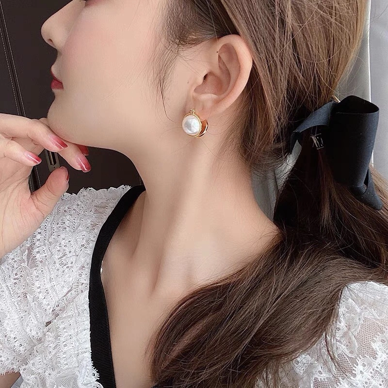 Magnifique fille Pearl Ear Stud élégant Lady EARNGS Wholesale/Supplier collier Bracelet suspendu