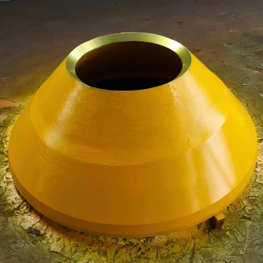 Mining Machinery Parts OEM Gp300 Series Mantle Bowl Liner Concave Stone Cone Crusher Wear Parts