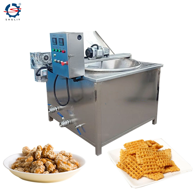 Industrial Frying Machine Potato Chips Frier Automatic Frying Equipment