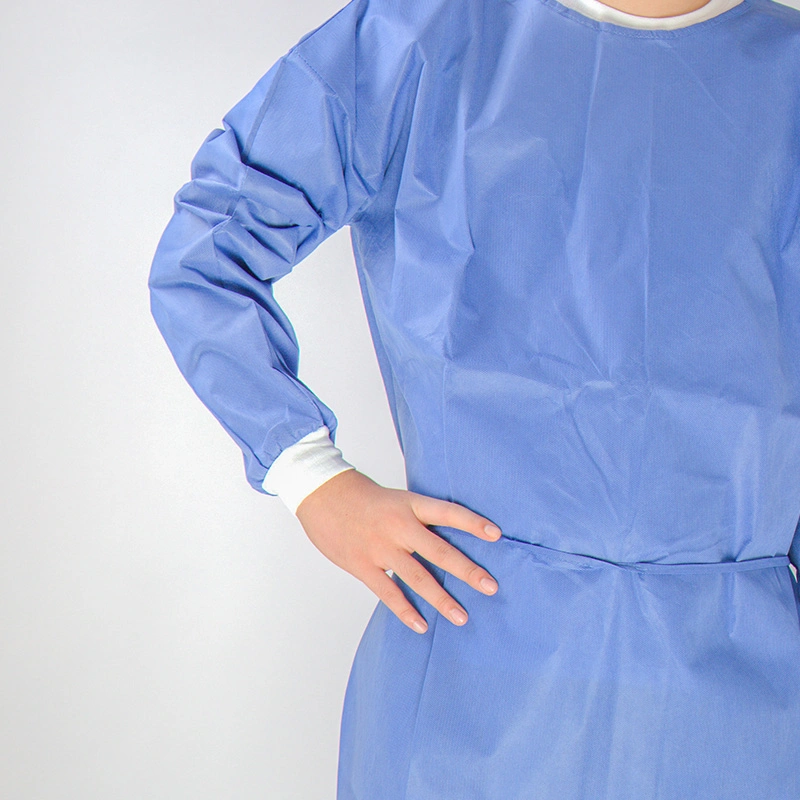 Wholesale/Supplier Support Sample Non Woven Comfortable White Unisex Custom Isolation Gown