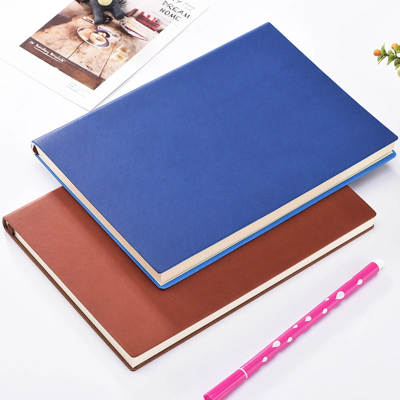 Housse en cuir de PU Logo personnalisé A5 Office Business Carnet de notes