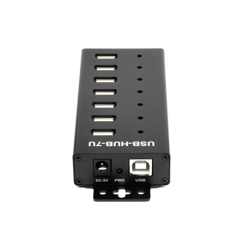 Industrial Grade USB Hub, Extending 7X USB 2.0 Ports