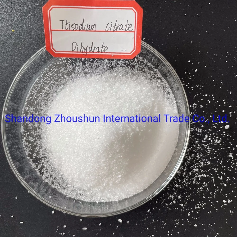 Hot Sale in Russia Market Trisodium Citrate Dihydrate Price Used as Food Additive White Crystal Powder Tsc HS 29181500