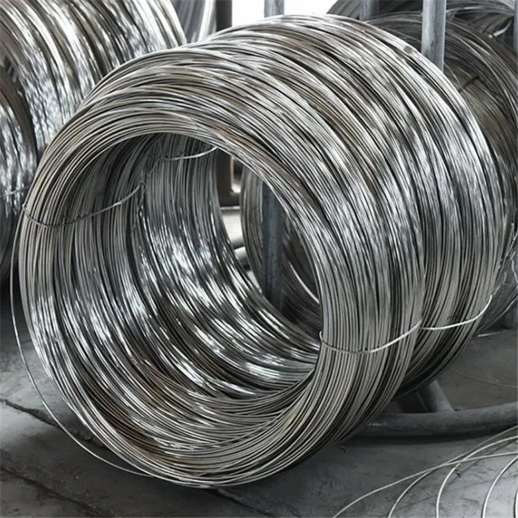 Customized High-Speed High Strength Quality Low Price Smooth Stainless Steel Galvanized Iron Wire Steel Wire Stainless Steel Wire