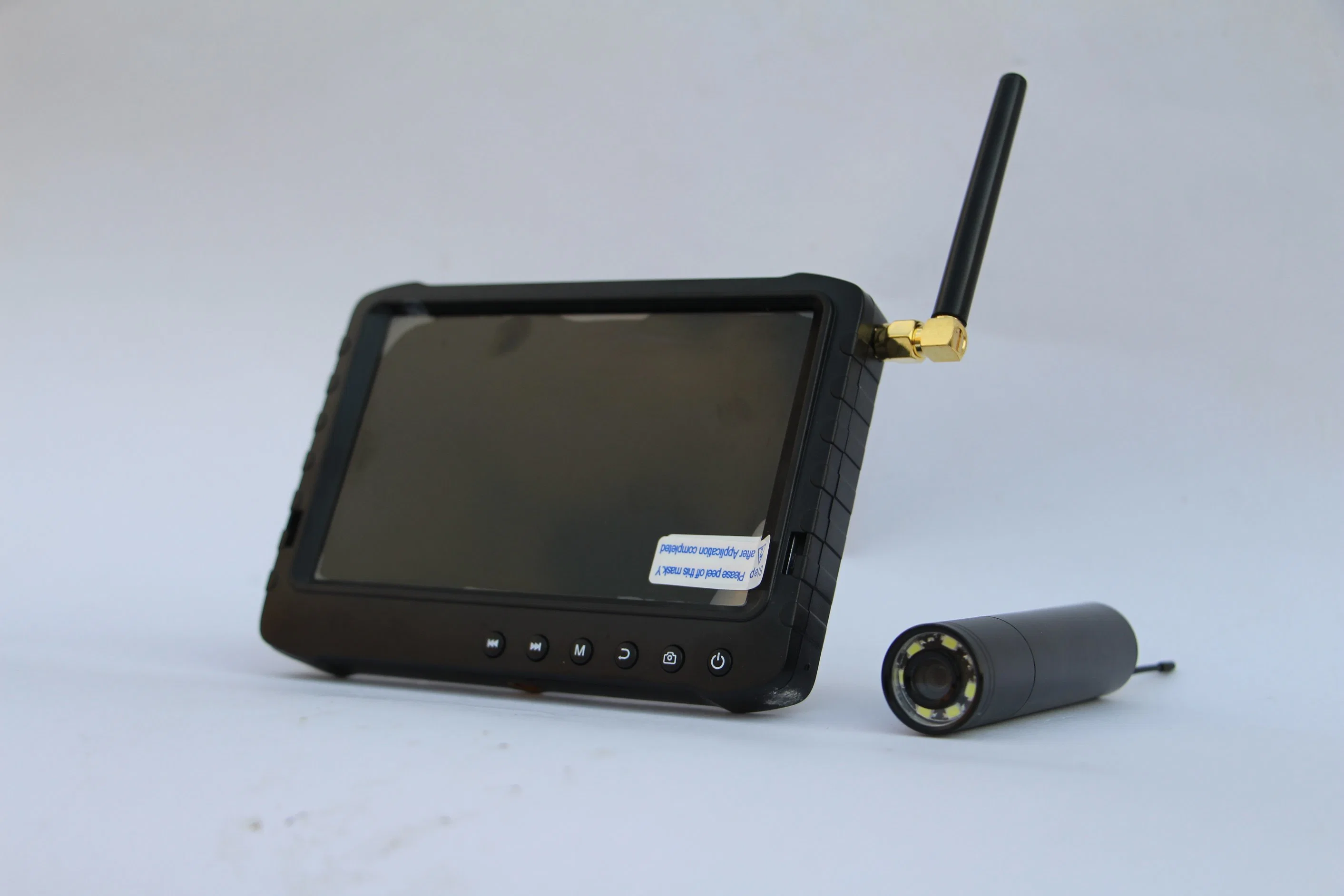 Mini Wireless Inspection Camera with 2.4GHz Wireless Portable 5 Inch DVR Monitor