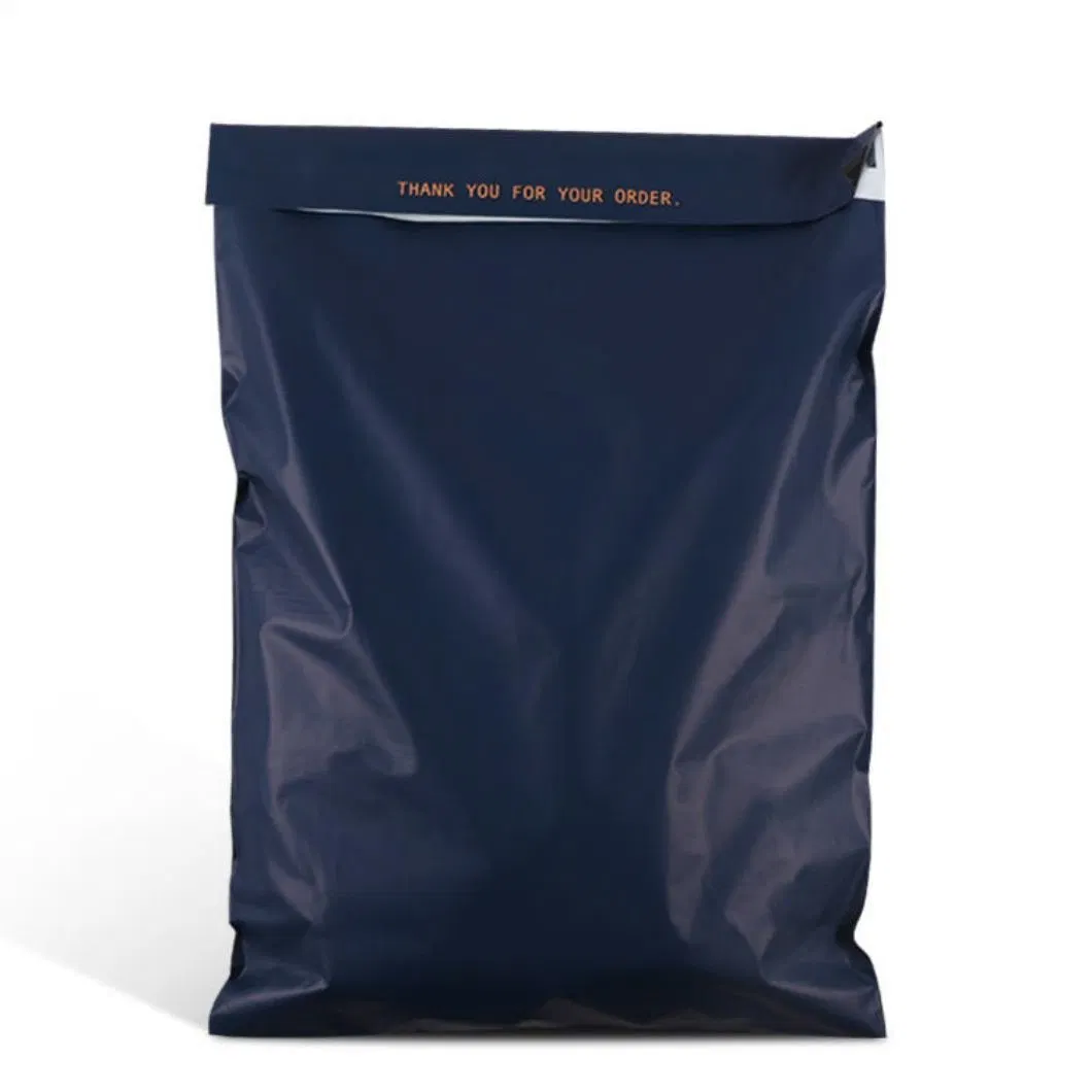 Je vous remercie Mail Bag 10X13 Logo personnalisé imprimé Courier Package d'expédition des sacs d'envoi de colis d'affranchissement Poly Mailers avec poignée sac d'emballage