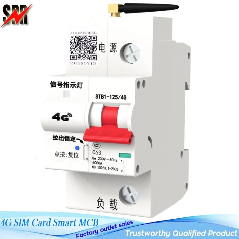 4G SIM Card Smart Mini Circuit Breaker