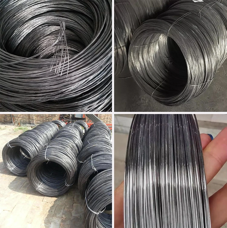 Factory Direct Sale High Tensile 16 Gauge Soft Black Annealed Binding Wire Tie Wire for Construction