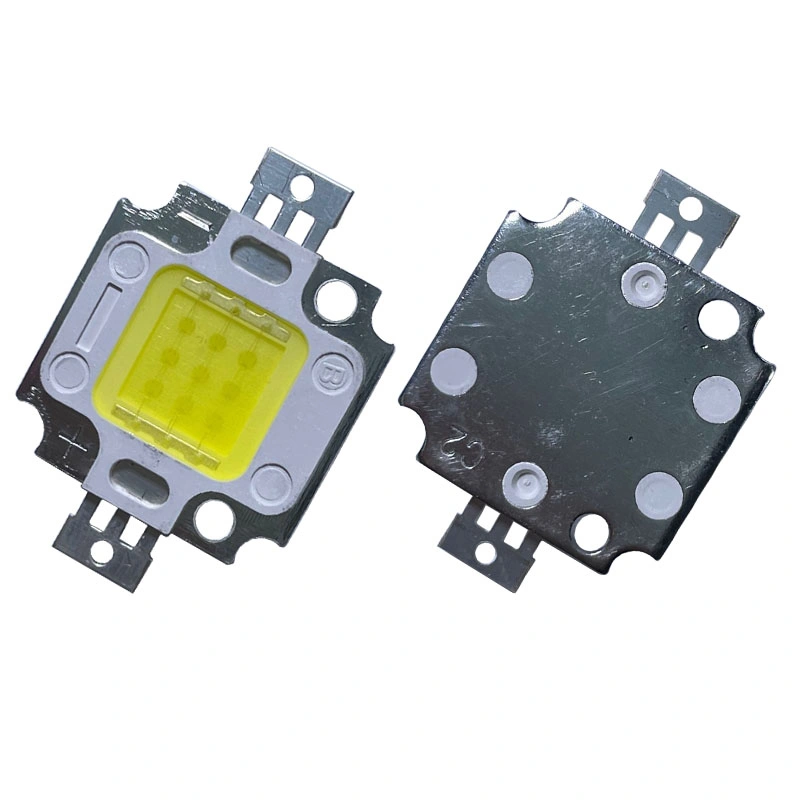 Hochleistungs-COB-LEDs 10W 9V warmweiß, weiß, 5500K RA 80 Bridgelux 45mil LED 10W COB Factory