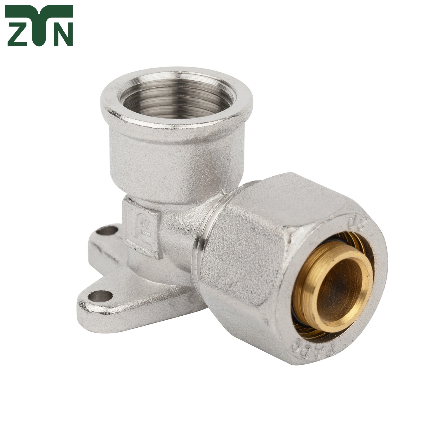 Combination & Joint Fittings Pipe Copper Connector Threaded Pipe Fitting Brass Compression Fitting