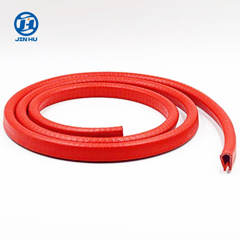 Weatherproof U Shape PVC Car Door Window Decorative Trim Rubber Seal Strip