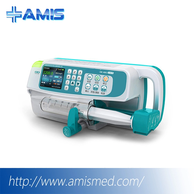 Ce Approved Medical Single Double Channel TCI Infusion Syringe Pump (AM-400I)