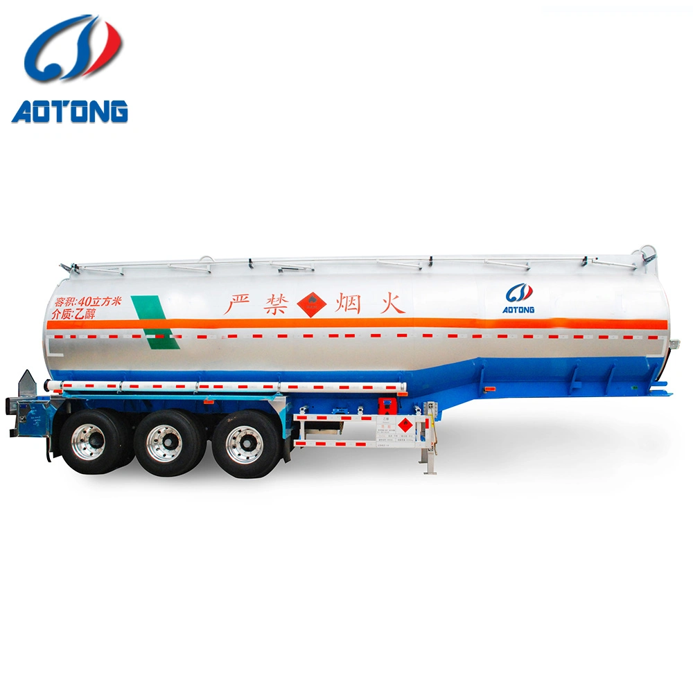 33000 40000L 45000 50000 60000 Litrestri Axles Crude Liquid Fuel Oil Tank Tanker Semi Trailer