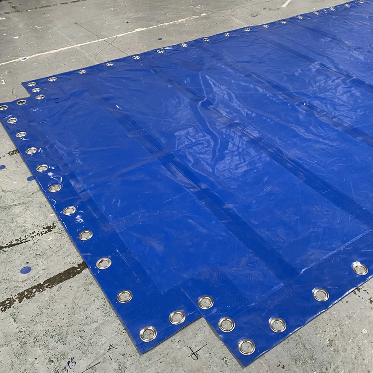 Litong Open Top Container Blue PVC Tarpaulin Cover China Supplier