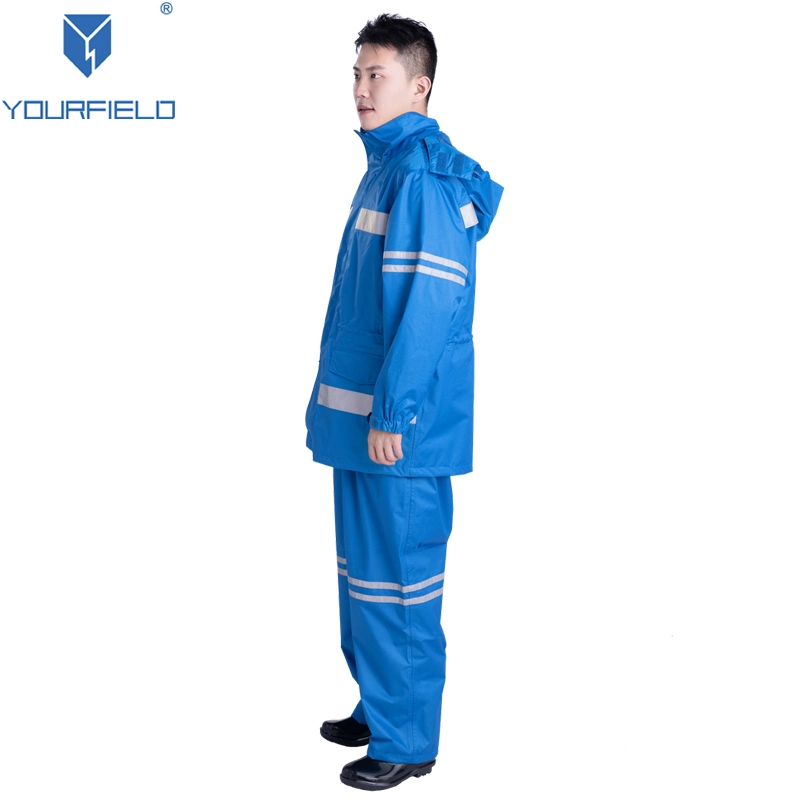 High Vis Clothing Working Uniform Electrical Safety Antistatic Workwear Suit