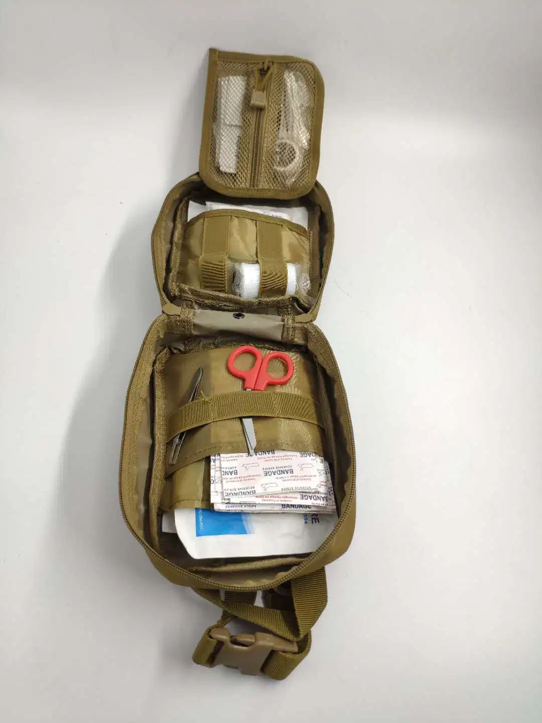 Kit de supervivencia de emergencia Bolsa de EMT táctico Botiquín de Primeros Auxilios Kit de herramientas de supervivencia médicos