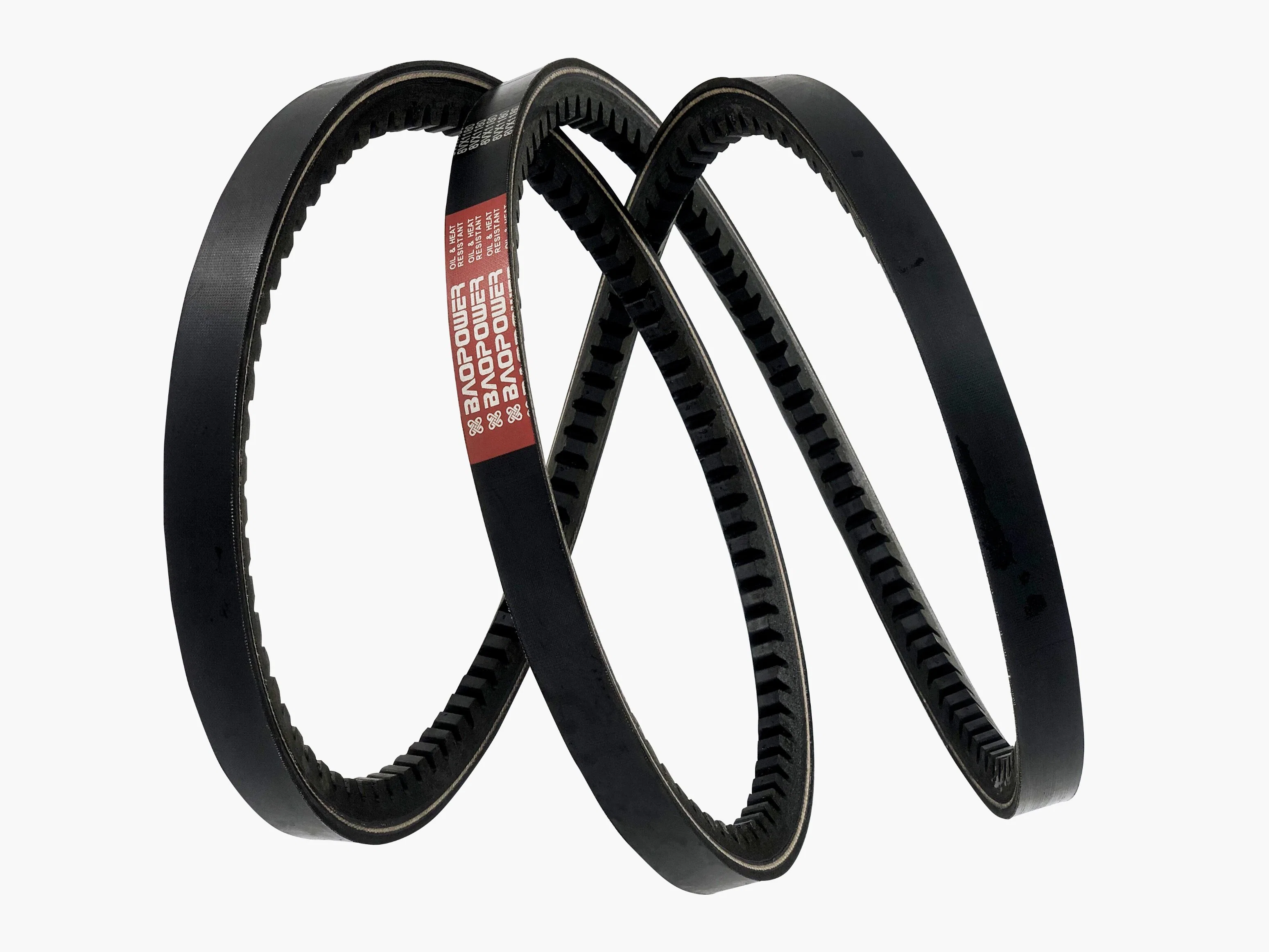 Automotive Cogged Raw Edge Rubber Poly Ribbed Tooth Kevlar Aramid Belt CVT UTV Motorcycle Remf Recmf V Belt AV10 AV13 AV17 AV22 11A 13A 15A 17A 22A