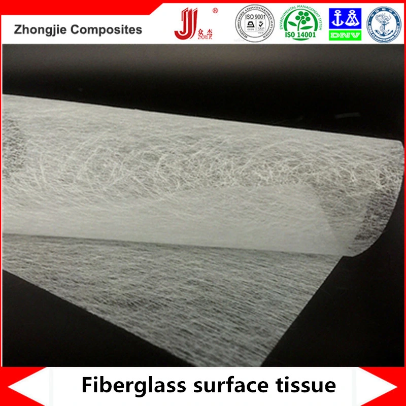 Good Corrosion Resistance Fiber Glass Tissue/Mat Fiberglass Surface Tissue S-Hm30g