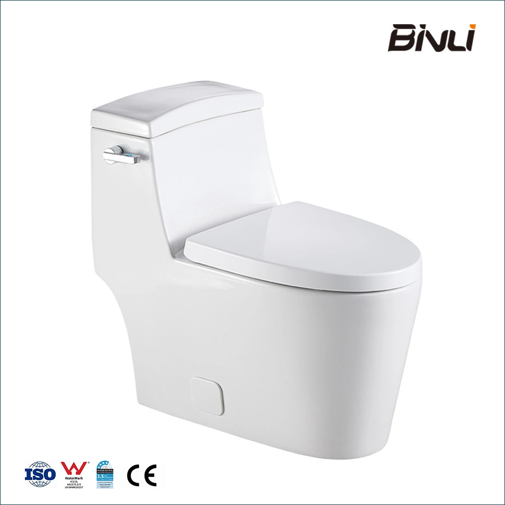 Chine Factory style moderne meilleure vente blanc couleur céramique Tornado WC une pièce