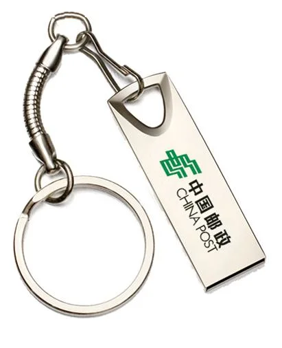 Unidad flash USB de metal con logotipo personalizado