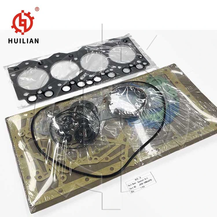 Jcb B3.3 Vm66pd Full Gasket Kit Engine Spare Parts Engine Full Gasket Kit for Excavator Engine