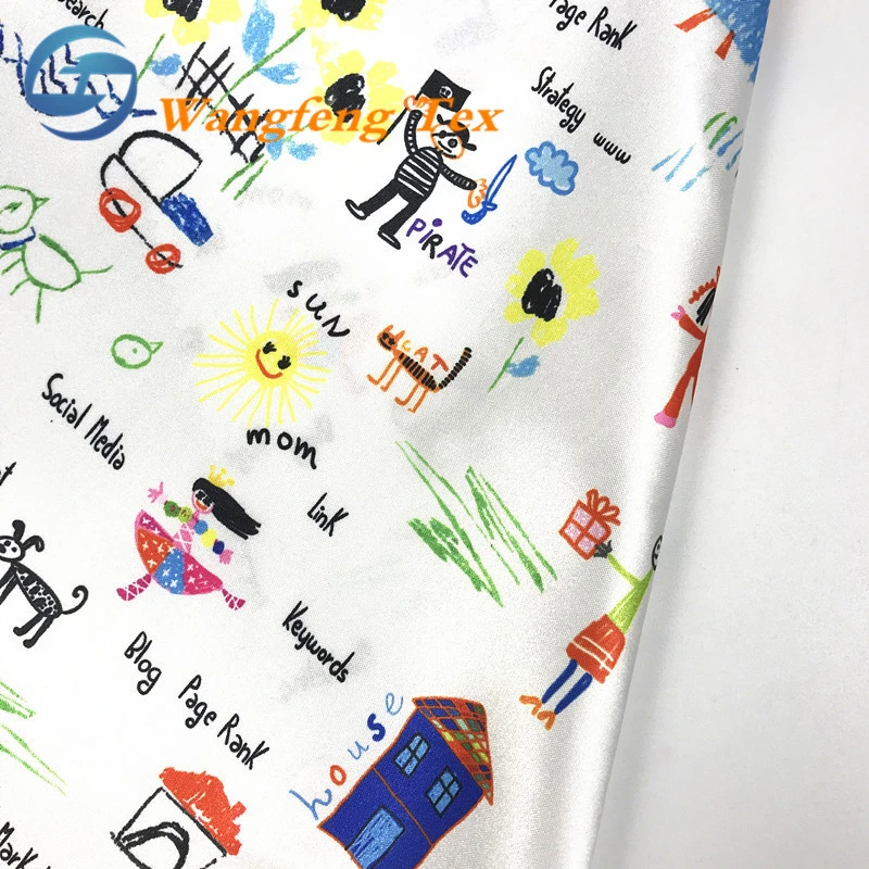Polyester Lining Printed/Printing Home Textile for Sofa Curtain Jacquard Furniture Bedsheet Fabric