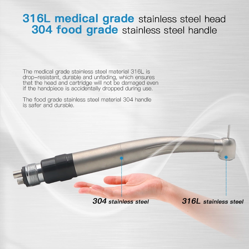 Modern N Type Quick Coupling Handpiece Dental High Speed Airotor Turbine Handpieces