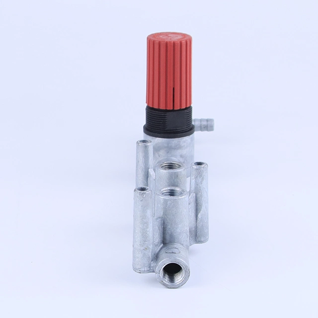 Hot Double Outlet Tube Alloy Air Compressor Switch Pressure Regulator Valve Fit Part