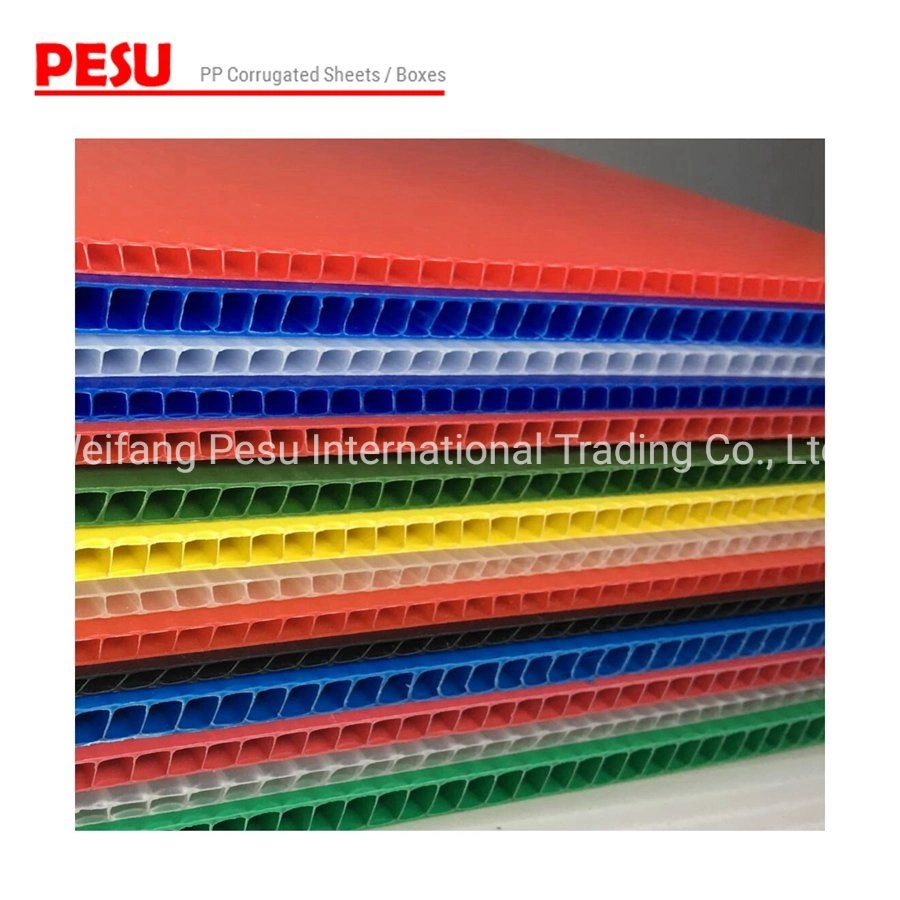 Corrugated Plastic Sheets for Sign, Protection