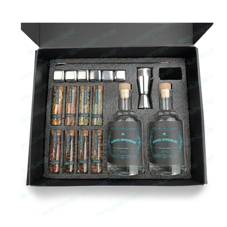 Handmade Kit de produits de cuisine Whiskey la perfusion de bricolage de Whisky Gin rendant le Kit d'artisanat