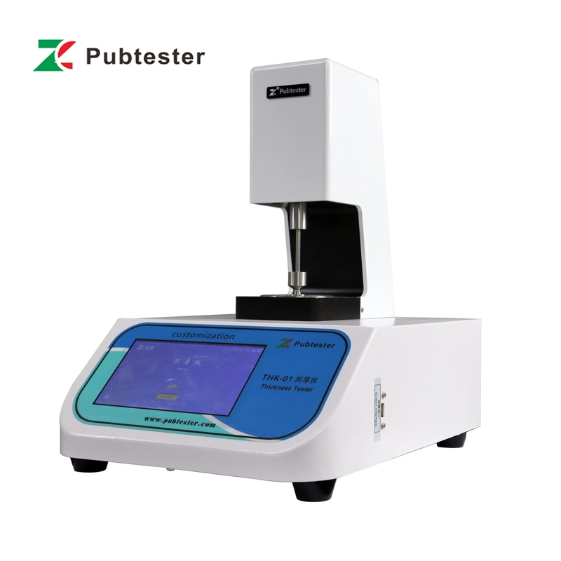 THK-01 Espesor Tester para Thickeness precisa medición de la lámina de plástico y láminas de papel