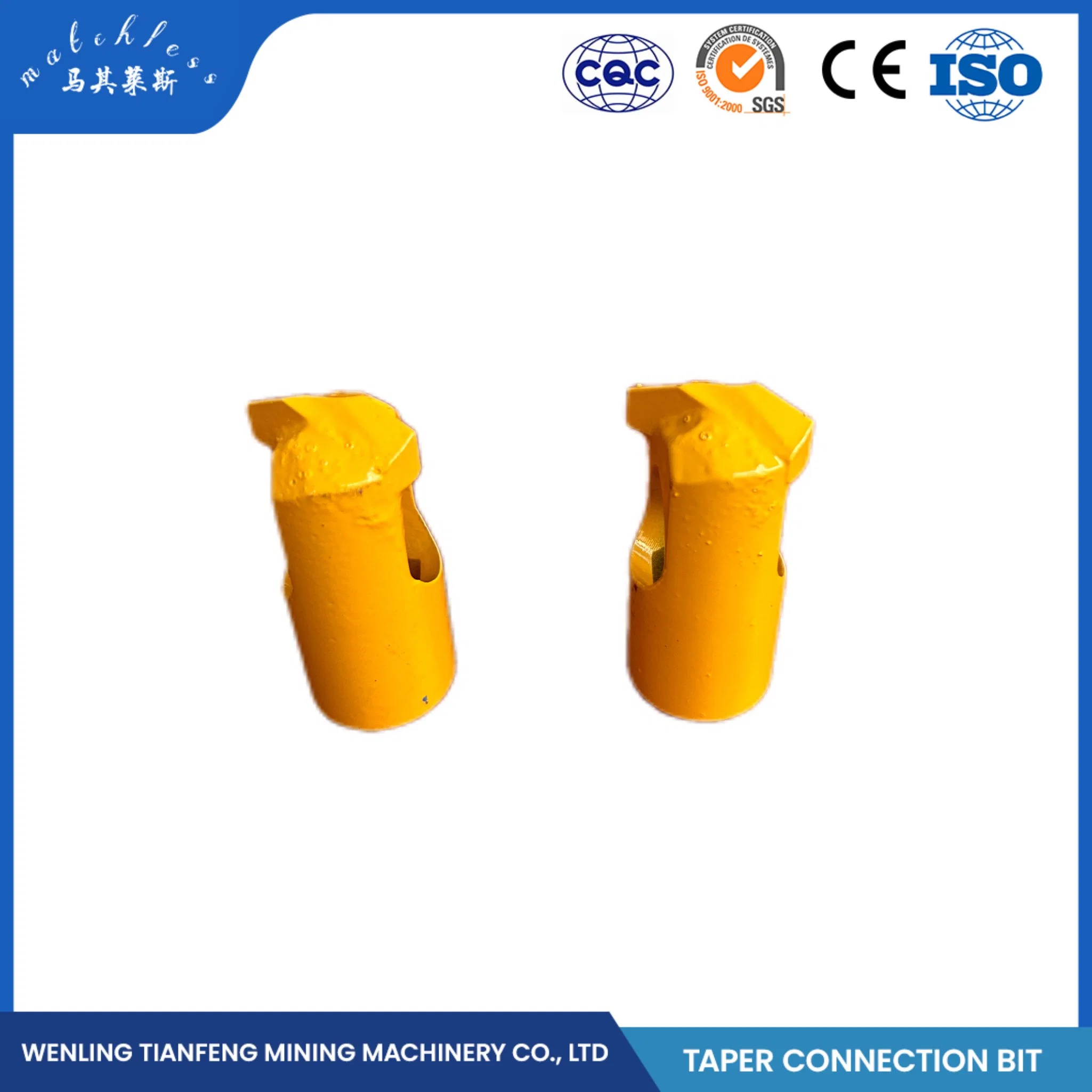 Hexagonal Connection Anchor Support Drill Bit Rock Drilling Tools Easy Powder Discharge Trough Drill Bit