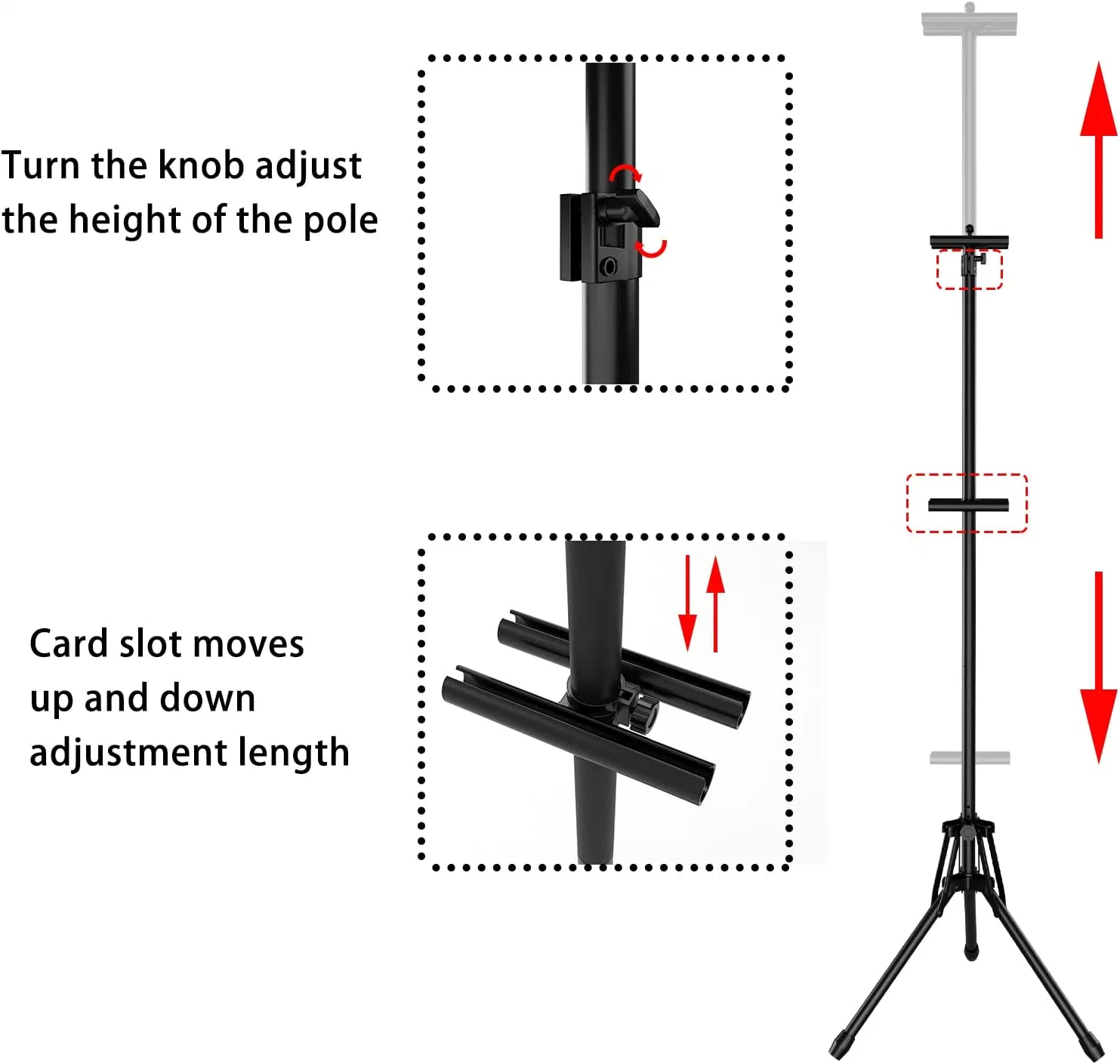 Rendimiento de alta calidad/alto costo promocional Premium Factory Mayorista/Proveedors portátil más barato Tripod de metal Pantalla de soporte de póster