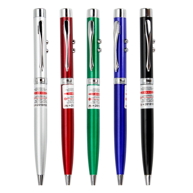 UV LED Light Ballpoint Pen with Lighter Point Promotional Ball Point Pen