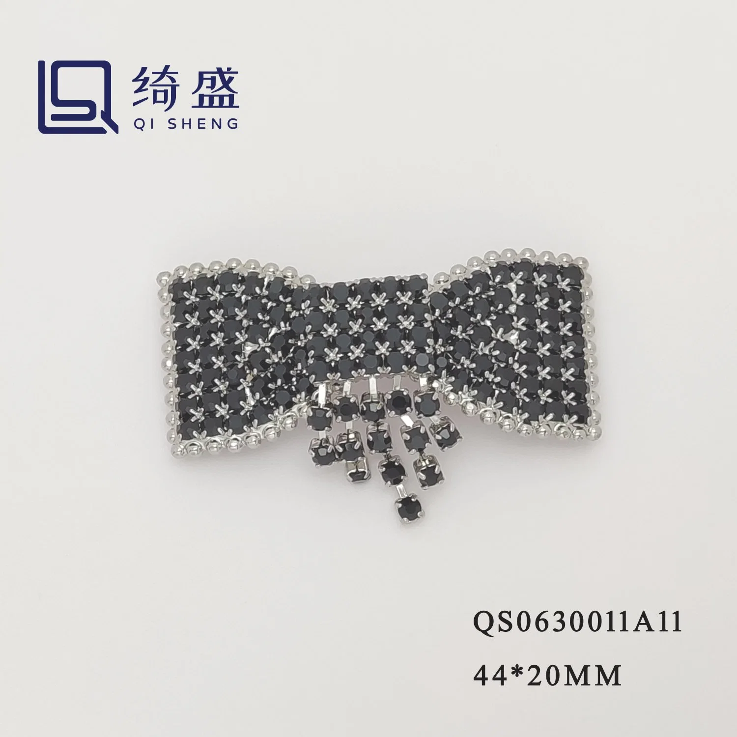 Изысканный новой конструкции на заводе Wholesale/Suppliers краткими Bowknot Rhinestone Преднатяжитель плечевой лямки ремня