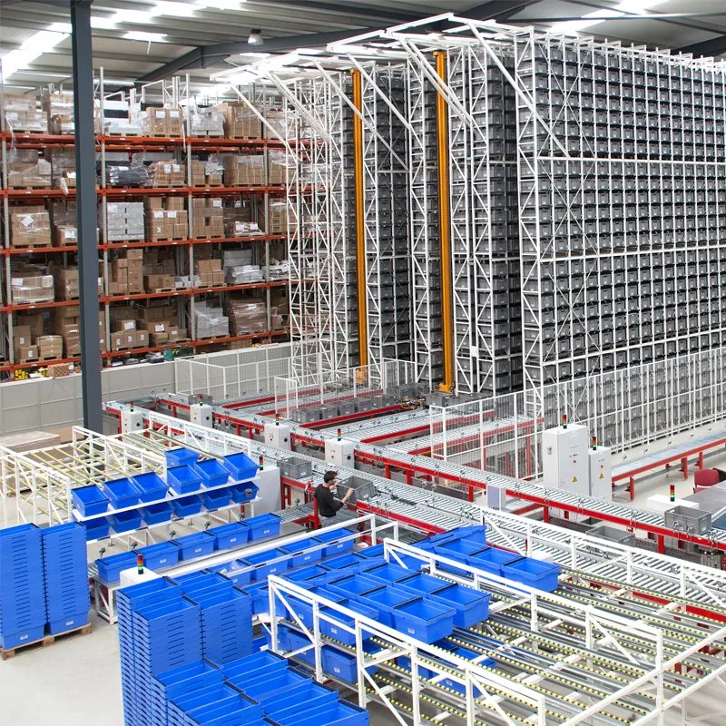 Customized Asrs Cold Automatic Warehouse Storage Racking System Logistics Equipment Asrs