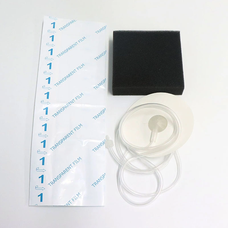 Bluenjoy Medical Npwt Dressing Kits Negative Pressure Wound Therapy Wound Drainage System