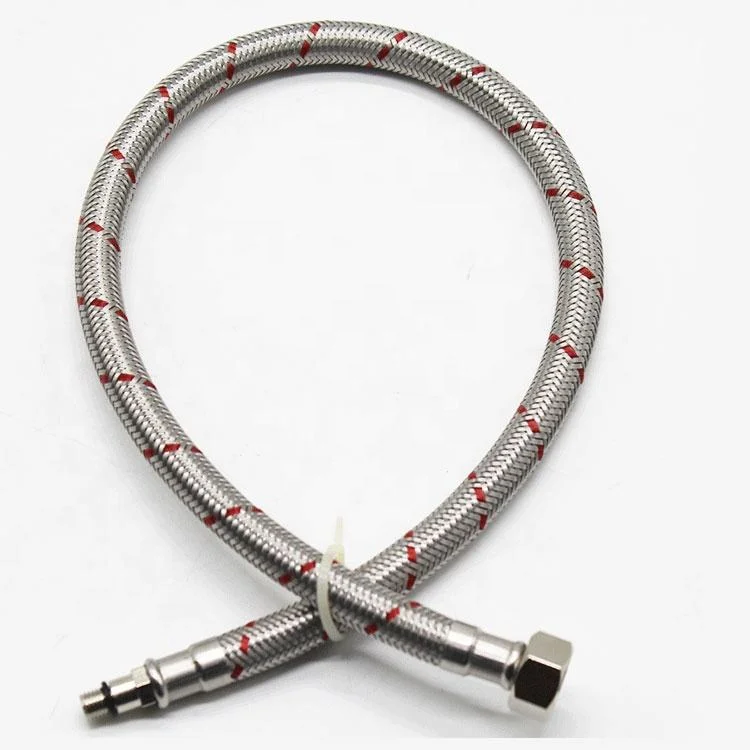Stainless Steel Flexible Braided Metal Hose for Wash Basins Inlet Hose Water Pipe