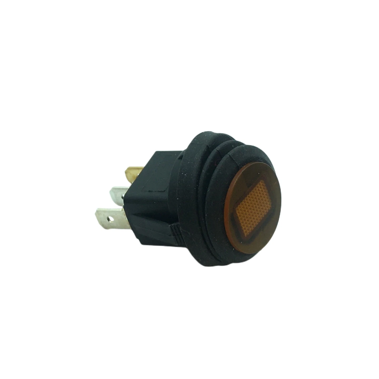 12V 20A Waterproof Round on/off Mini 3 Pin Rocker Switch Car Auto Boat ATV Spst with Red Yellow Blue Green LED Light