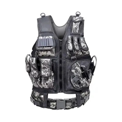 Outdoor Equipment Tactical Vest Mesh Stab Proof Breathable Vest Security Combat Tactical Vest