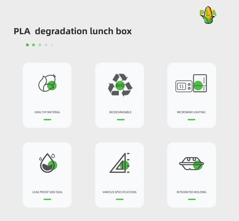 Factory Price Disposable Degradation Lunch Box Wholesale/Supplier Fried Chicken Packing Box