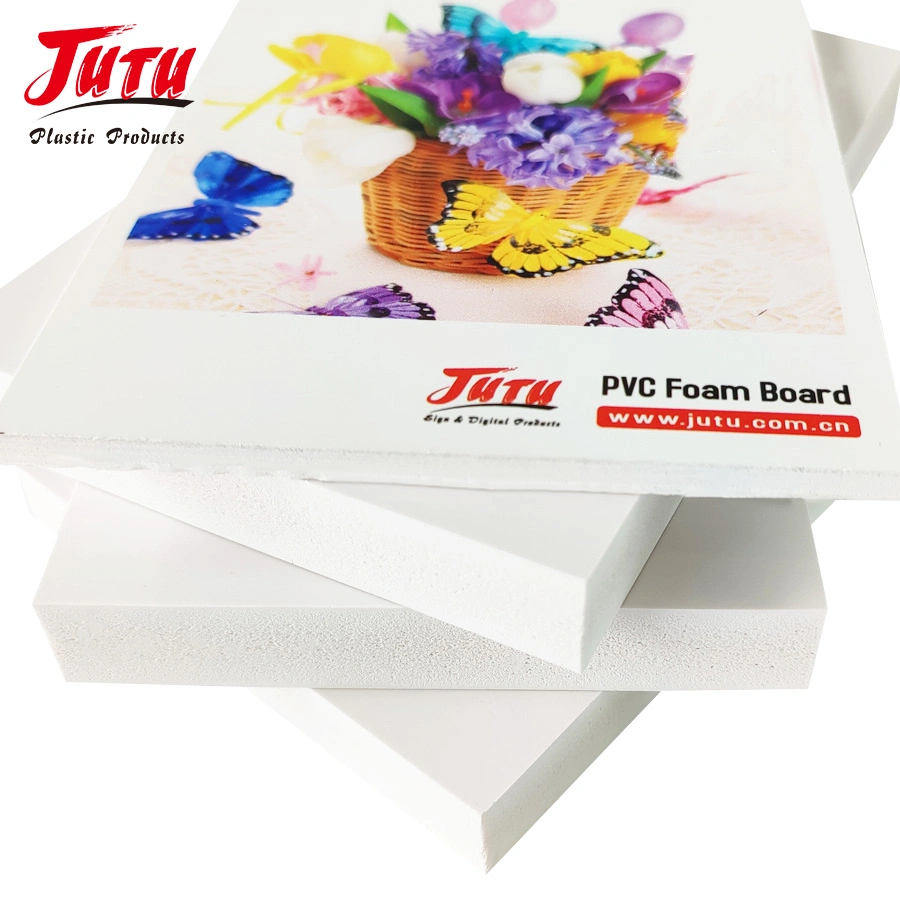 Jutu Smooth Surface Polishing 12-20 MPa Forex Board PVC Foam for Signs, Billboards, Displays