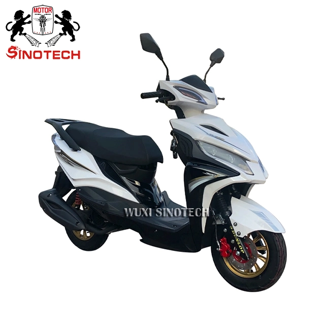 Coc Certificate 50cc Gas Moped Two Wheeler Electric Start Scooters Fuel Motorbike