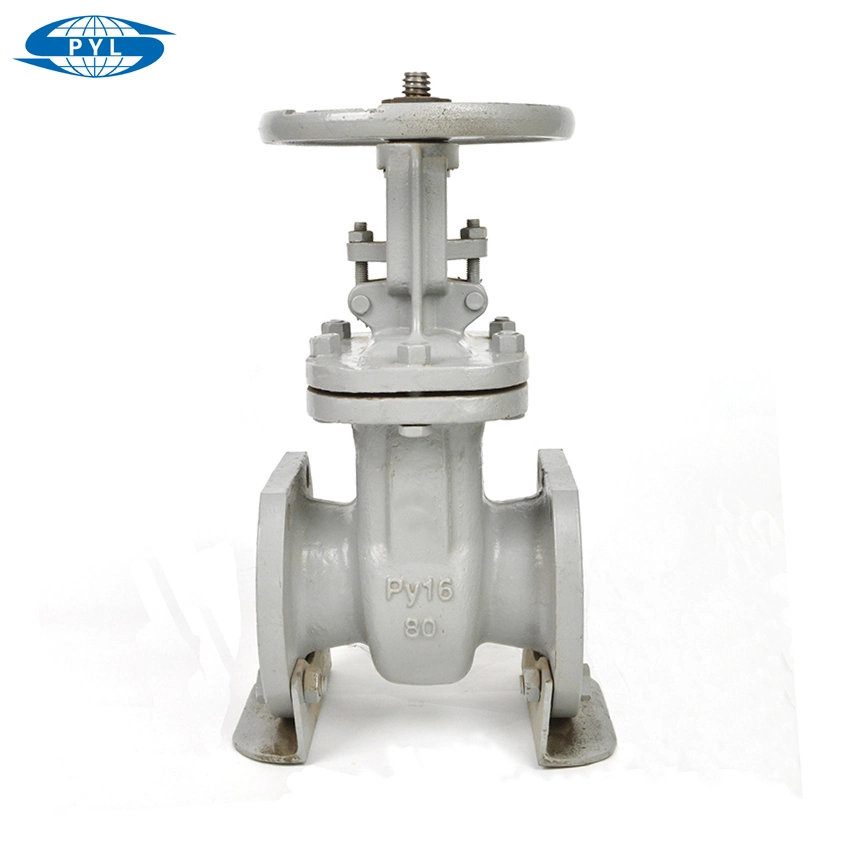 Flange End Pn16 Casting Steel Hand Operated Russia GB Standard Gate Valve