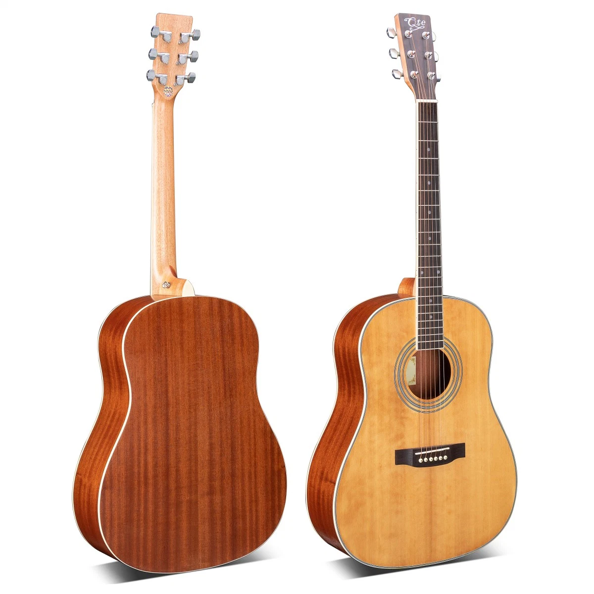 Wholesale Musical Instruments Acoustic Electric Guitar Mahogany 41 Inch