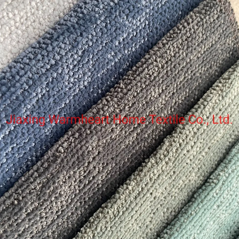 Polyester Velvet Chenille Sofa Fabric for Furniture Couch Material Upholstery Cloth for Cushion