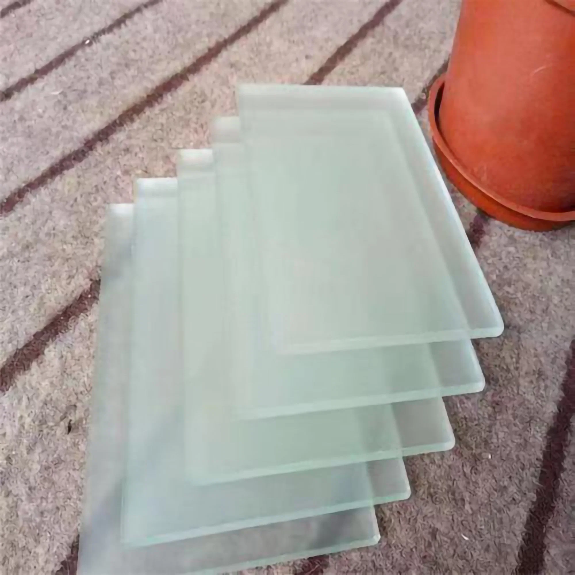 2mm -8mm Two Side Coated Acid Etched Glass